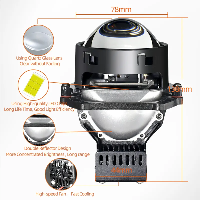 E3+ Pro 2.5 Inch Projector - Image 7